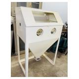 Restored Sandblasting Cabinet, no plexiglass or