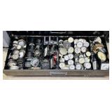Drawer Full of Gauges, many different types