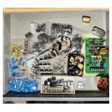 4 Drawers of electronic Supplies and Items