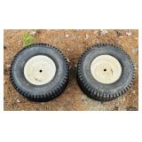 2 Turf Tires and Wheels 18x9.5-8