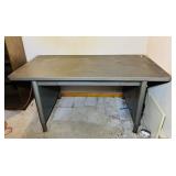 Steel Desk with Drawer, 30' x 5ft x 28.5' h