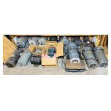 14 Electric Motors, 1 Alternator,