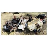 IH Rear Rototiller, Roper Tiller, 3 Blades, Deck,