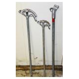3 Pipe Benders, 2 Star 1 Rigid