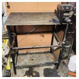 Steel Welding Table with Vise, 4.5' Jaw