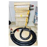 14 New Hydraulic Hoses, 3/8' and 1/2'