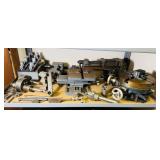 Shelf full of Machinist, Metal Working Tools