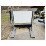 Sign with Steel frame and Bottom