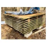 (9) 8ft w x 6ft h Sections of Fence