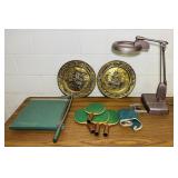 Magnifying Lamp, Ping Pong Set, Premier Paper
