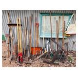 Shovels, Axe, Machete, Saw, etc