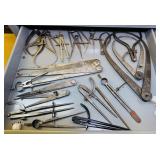 Calipers and Compasses, Starrett, Lufkin, etc