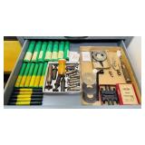 Many Never Used Bits, Angle Cutters, Tapered End