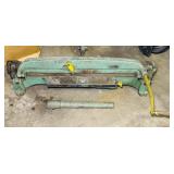 Pexto No. 63 Manual Bar Folder Sheet Metal Brake