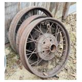 3 Old Spoke Rims