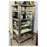 Stainless Steel Cart on Wheels