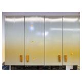 2 Metal wall Cabinets, 24' x 13' x 30' h each