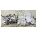 3 Bags full of Hose Clamps, Most Look new