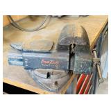 Powr- Kraft 5.5' Bench Vise, Swivel Base,