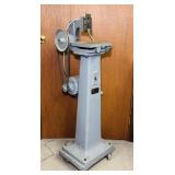 Brickner-Knopf Machine Co,Cast Iron Stand w/wheels