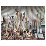 Shovels, Hoes, ect