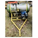 Pull Behind Sprayer, 6.5hp Greyhound Motor