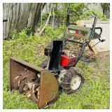 White Snowblower, 26' pass