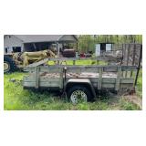 Trailer with drop Gate, 70' x 10ft,