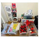 Christmas Villages, Ornaments and Lights