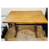 Nice Wood Table, 32'x48'x29.5' h