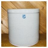 6 Gallon Crock, 2 small Hairline crack as seen in