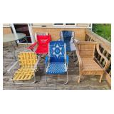 5 Outdoor Chairs
