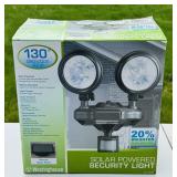 New Solar Powered LED Security Light