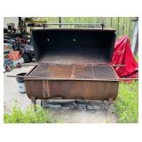 Oil Drum Grill, usable condition