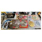 New and Some Used Saw Blades