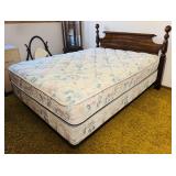 Queen Size Bed, Beauty Rest Mattress and Box