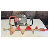 Viper Auger, used for dirt, handle needs repair,