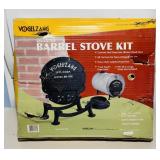 New Vogelzang Deluxe Barrel Stove Kit