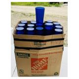 152 Blue 6"Carlisle 5216 Restaurant Plastic Cups