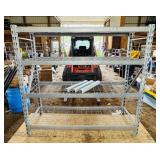 Metal Rack, 77"x 24"x 6ft h
