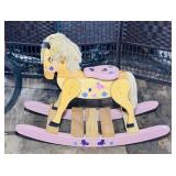 Kids Maple Rocking Horse, great Condition