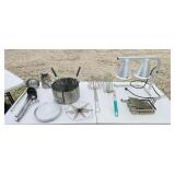 Working Heat Lamp, Deep Fry Items, Ladles,