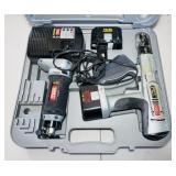 Senco Screw Gun and Spiral Saw, 2 Batteries,