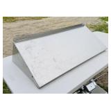 Stainless Steel Shelf, 3ft x 16" d