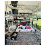 Metal Rack, 48" x 18" x 6ft h Rack Only