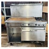 Imperial brand commercial Natural gas range