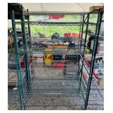 Metal Rack, 48" x 18" x 6ft h