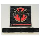 Bacardi Bar Mat, 16.5" x 16.5", Plus a 27" bar