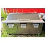 Superior SS Sandwich Prep Station, 6ft x 34"d x