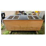 Wells Steam Table, (2) 12"x20" Doubles, 220v so